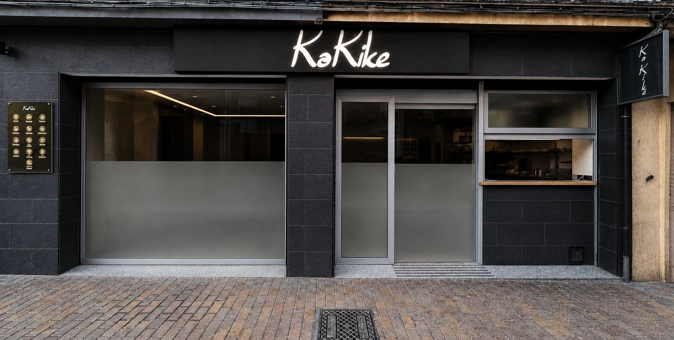 Fachada real del restaurante Ka-Kike